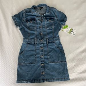 Denim dress